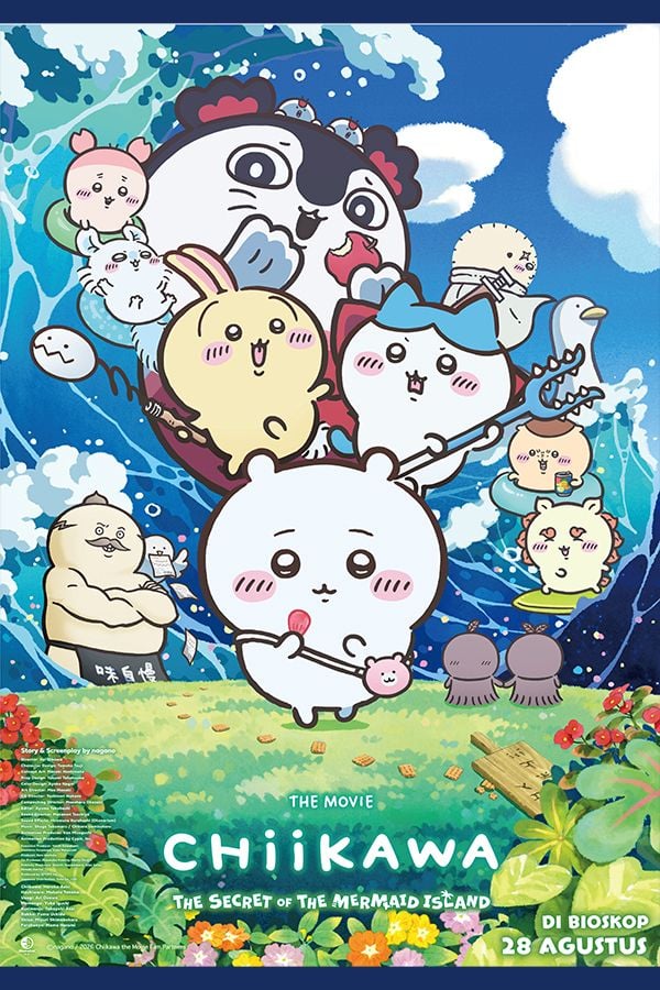 Film CHIIKAWA THE MOVIE: THE SECRET OF THE MERMAID ISLA