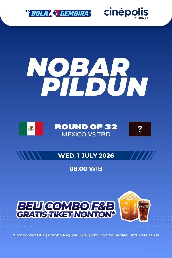 Film NOBAR PILDUN 32 BESAR: MEXICO VS ECUADOR