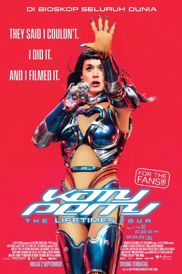 Film KATY PERRY: THE LIFETIMES TOUR - LIVE FROM PARIS