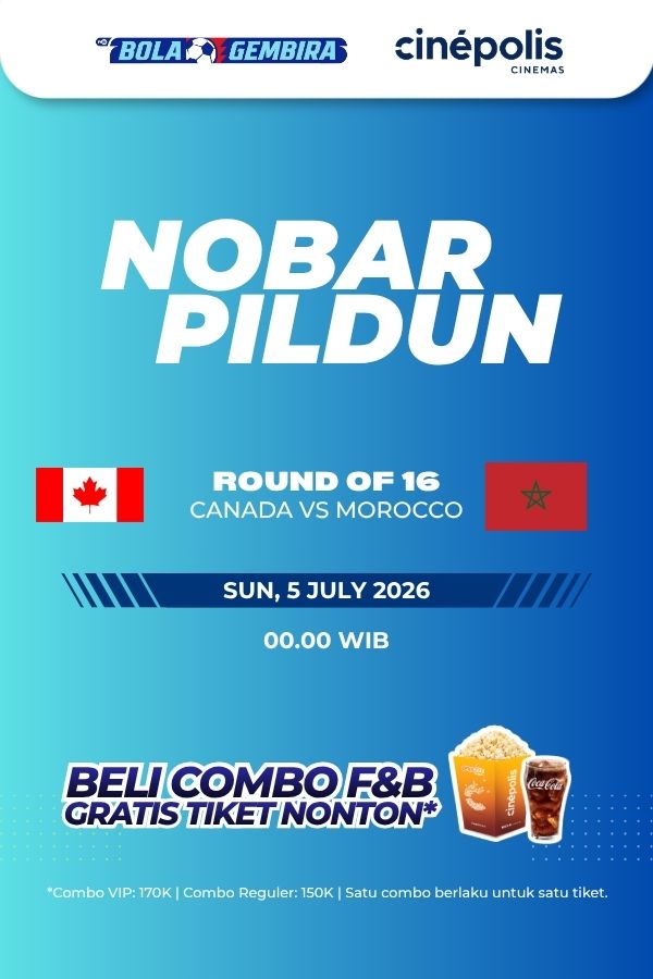 Film NOBAR PILDUN 16 BESAR: CANADA VS MOROCCO