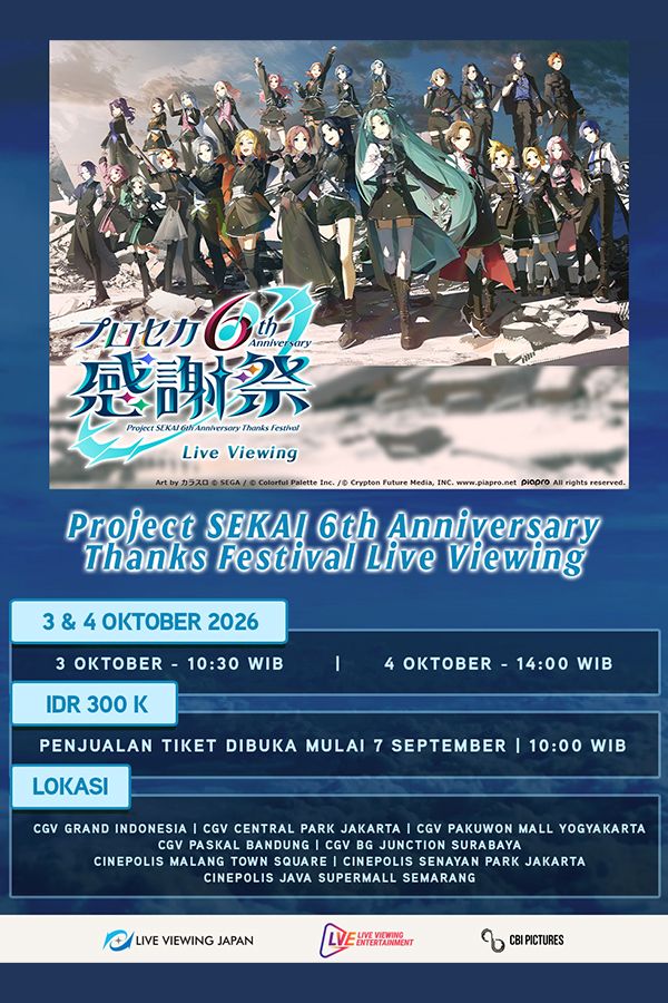 Film Project SEKAI 6th Anniversary Thanks Festival Live